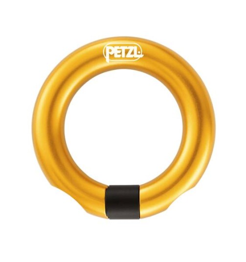 Petzl tilbehør Multidireksjonell Åpen Ring, 1 Stk, SET-P28-M028AA00 Gul