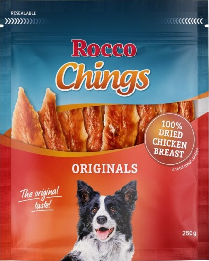 Rocco Chings Tørket Kyllingbryst 12 X 250 G