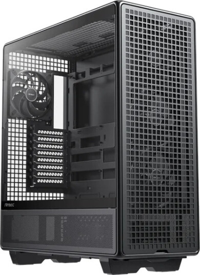 Antec 900 Fulltower Kabinett med Glasspanel - Svart Antec 900 Fulltower Kabinett med Glasspanel - Svart