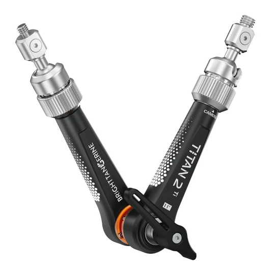 Bright Tangerine Titan Arm 2 Ti 3/8" - 1/4". London Fog Bright Tangerine Titan Arm 2 Ti 3/8" - 1/4". London Fog