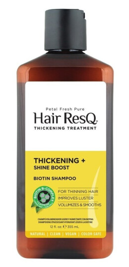Petal Fresh Hair ResQ 355ml Shampoo for Tynnende Hår med Biotin og Koffein