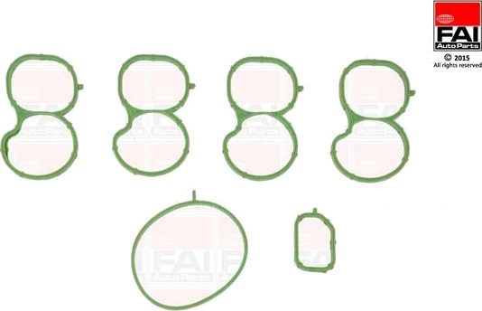 FAI AutoParts IM1681 Tetningssett, innsugningsmanifold FAI AutoParts IM1681 Tetningssett, innsugningsmanifold