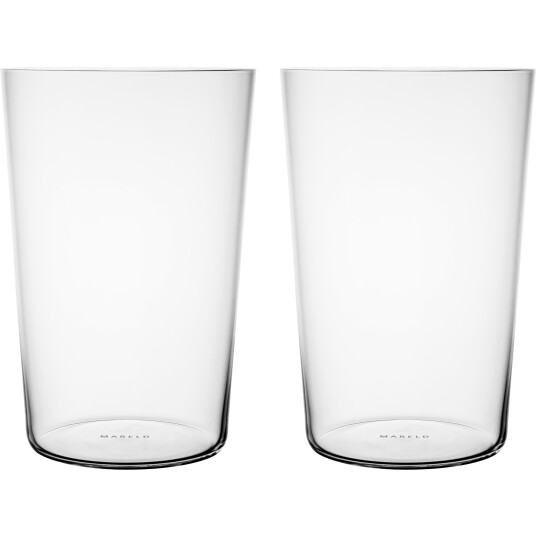 Mareld Tynt ølglass 35 cl 2 stk. krystallglass Mareld Tynt ølglass 35 cl 2 stk. krystallglass