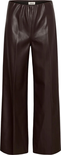 Soaked Slkaylee Wide Long Pants - Brown - S