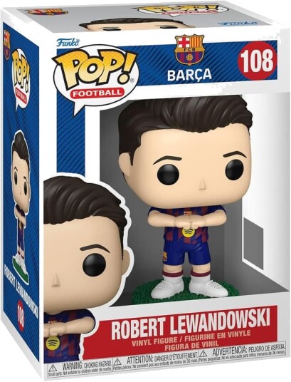Funko POP! FC Barcelona Robert Lewandowski figur