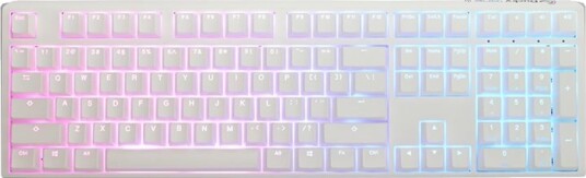 Ducky One 3 RGB Tastatur USB QWERTY US Cherry MX Hvit