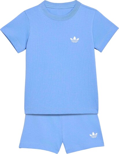 adidas Originals Shorts Sett - Shorts/T-skjorte - Blue Fusjon - adidas Originals - 1 år (80) - Shorts - Lyseblå