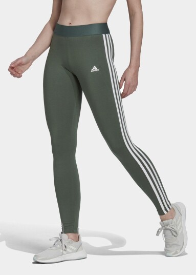 Adidas W 3s Leg Greoxi/Black Xs Lange Tights