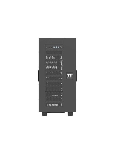 Thermaltake AX700 Super Tower Kabinett Svart med Støtte for E-ATX og 18x HDD