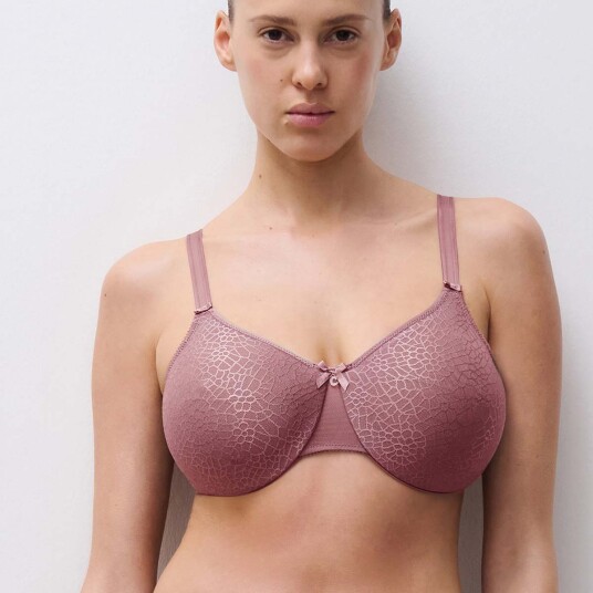 CHANTELLE C Magnifique Very Covering Molded Bra Pink E x 85
