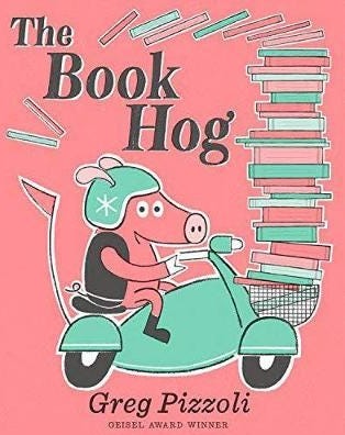 The Book Hog Av Greg Pizzoli The Book Hog Av Greg Pizzoli