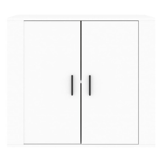 vidaXL Skjenk hvit 80x33x70 cm konstruert tre