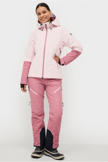 Áhkká Skibukse Light Padded Ski Pants Rosa