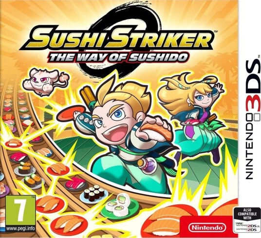 Sushi Striker: The Way of Sushido Nintendo 3DS Spill