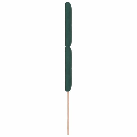 Hodegjerde med knapper mørkegrønn 90 cm fløyel