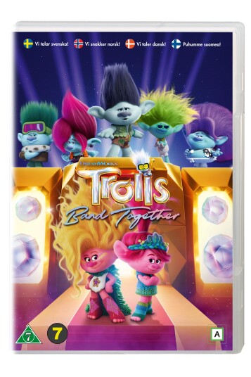 Trolls 3 Trolls Trommer Sammen DVD Trolls 3 Trolls Trommer Sammen DVD