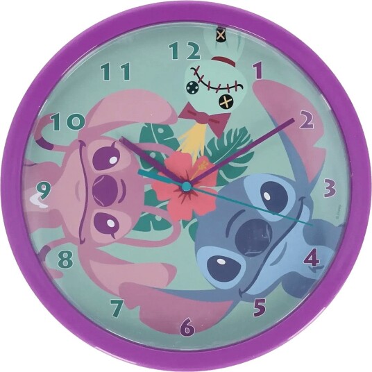 Lilo & Stitch Wall Clock MULTI-COLOR One Size