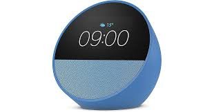 Amazon Echo Spot 2024 Smartklokke med kraftfull lyd og Alexa
