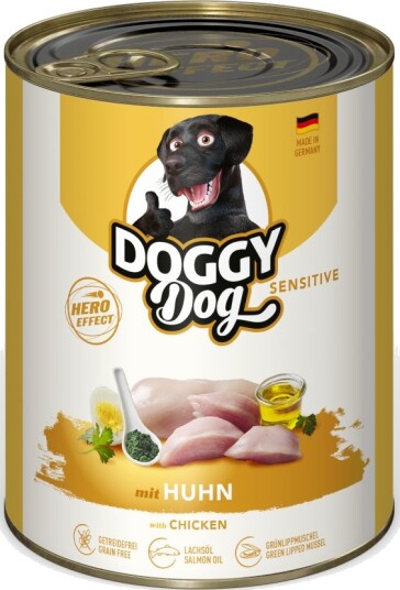 Doggy Dog Våtfôr Adult Sensitive Med Kylling 24 X 800 G Doggy Dog Våtfôr Adult Sensitive Med Kylling 24 X 800 G