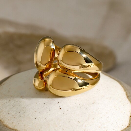 Celéste Ring Caméliane 18K Gold Celéste Ring Caméliane 18K Gold