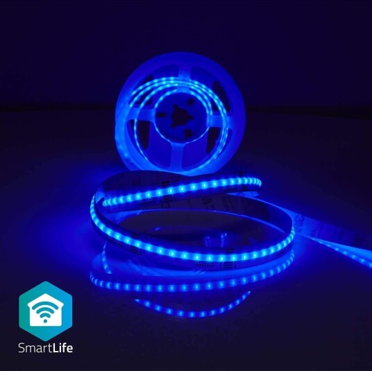 SmartLife LED Stripe | Wi Fi | RGB / Varm til avkjølt hvitt | COB | 2.00 m | IP20 | 2700 6500 K | 860 lm | Android™ / IOS