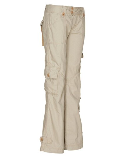 Molecule Womens Low Cut Combats Pant Beige