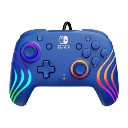 PDP Afterglow Wave Nintendo Switch kontroller blå 750122SWAWWCB