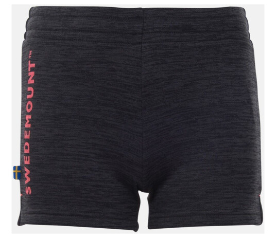 Training Logo Short Shorts Jr Charcoal Melange/New Pink 120  Hverdagsshorts