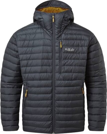 Rab Men's Microlight Alpine Down Jacket L, Beluga Rab Men's Microlight Alpine Down Jacket L, Beluga