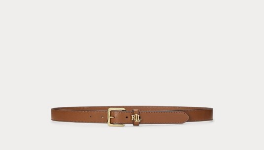 Ralph Lauren LGO KPPER 25 BELT SKINNY Ralph Lauren LGO KPPER 25 BELT SKINNY