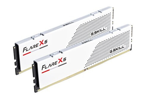 G.Skill Flare X5 32GB DDR5-6000 RAM Dual Channel CL28 - Hvit