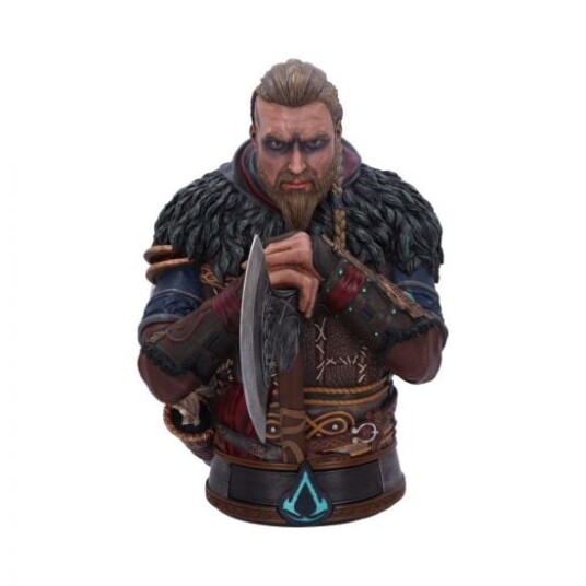 Assassin's Creed Valhalla Eivor Bust Figur 32 cm fra Nemesis Now