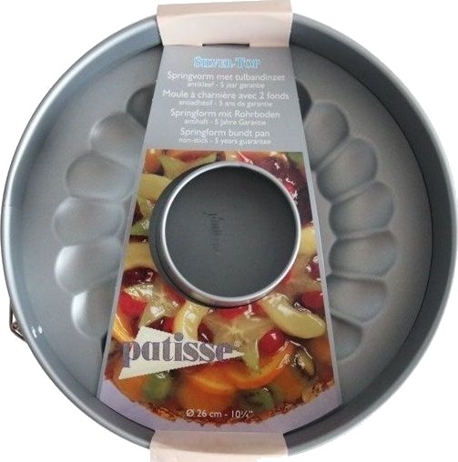 Patisse 26 Cm Form For Kjøttdeig/Torpeda Patisse Sølv Høyeste Kvalitet Universal