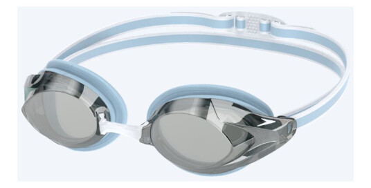 Speedo Elite svømmebriller til damer Vanquisher 3.0 Mirrored Lyseblå/sølv Speedo Elite svømmebriller til damer Vanquisher 3.0 Mirrored Lyseblå/sølv