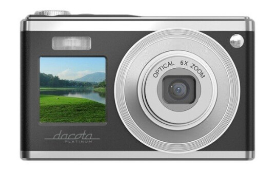 Dacota Platinum DC12 digitalkamera 20 MP 6x optisk zoom svart