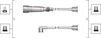 Tennplugg kabelsett MAGNETI MARELLI 941319170103