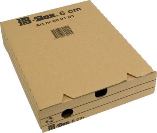 Arkiveboks B Box 6Cm Brun 25 Stk.