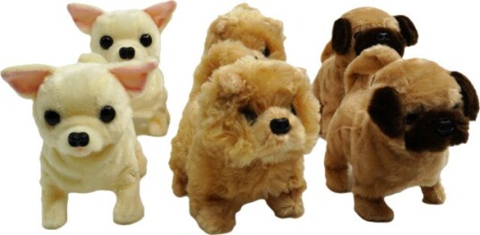 Pawtiful Pets Interaktiv Valp – 15 cm (assortert) – Puppy Friend