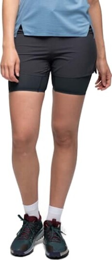 Bergans Y LightLine Fast 5"Shorts Women Dark Shadow Grey
