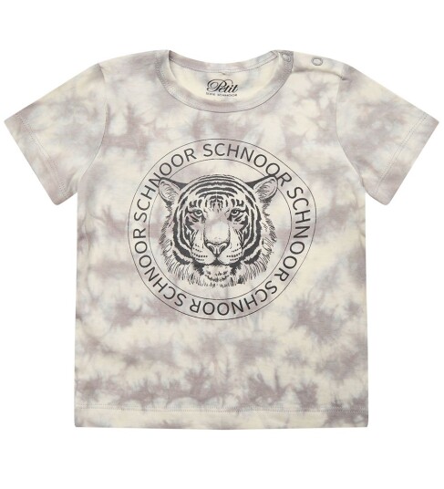 Sofie Schnoor Petit By T skjorte Julius Warm Grey m. Tiger 56 T skjorte Grå