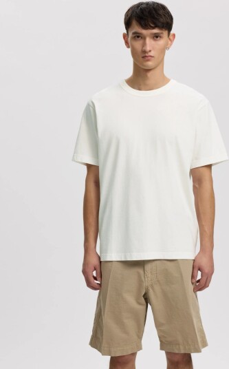 Annarr Anrro Diego Ss O Neck Tee Cream XL