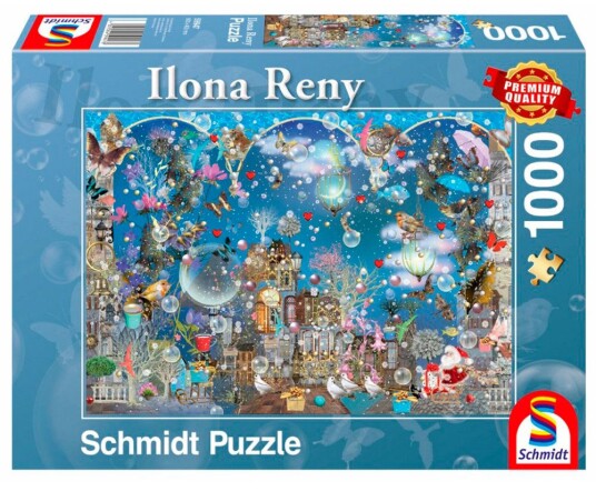 Schmidt Puzzles Jigsaw Puzzle 1000 brikker Blå nattehimmel