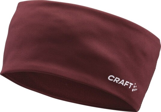 Craft Windblock Fleece Headband 2.0 Rød S/M