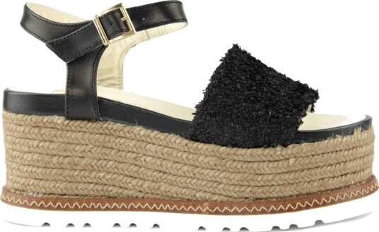 Espadrilles Dame Sko Svart 39 EU, Espadrilles Dame Sko Svart 39 EU,