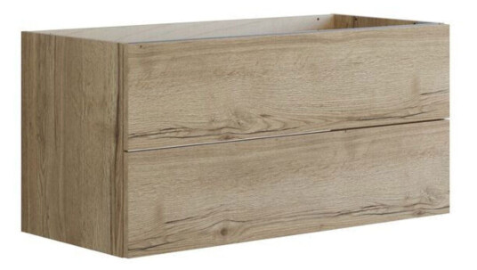 Dansani Inzo Glatt Servantskap 2 Skuff H48 Natur eik / 100cm