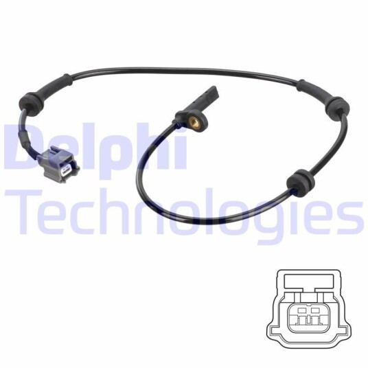 Sensor, ABS DELPHI SS20774