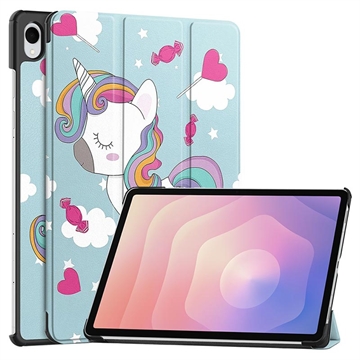 Samsung Galaxy Tab S11 Tri-Fold Series Smart Folio-etui Enhjørning