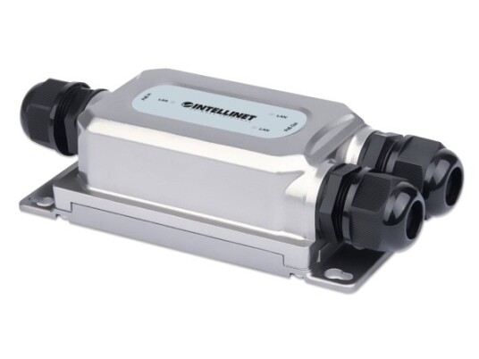 Intellinet 561648 Gjentaker Cat5e 2048 Oppføringer Ip67 10/100/1000Base-T(X) Ieee 802.3Ab Ieee 802.3Af Ieee 802.3At Ieee 802.3Bt Ieee 802.3I Ieee 802.3U Ieee 802.3X