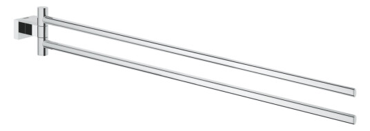 GROHE ESSENTIALS CUBE DOBBEL HÅNDKLEHOLDER 44 CM GROHE ESSENTIALS CUBE DOBBEL HÅNDKLEHOLDER 44 CM