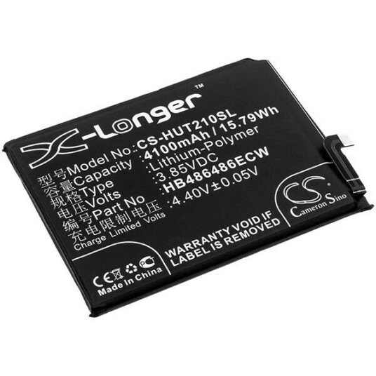 Huawei LYA-AL00 batteri (4100 mAh 3.85 V, Sort)